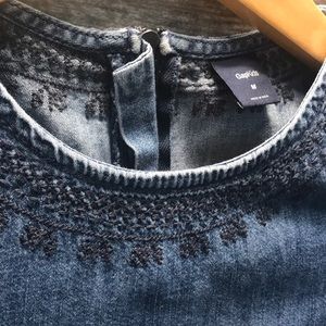 Girls Dress Gap Kid’s Embroidered Denim Jean